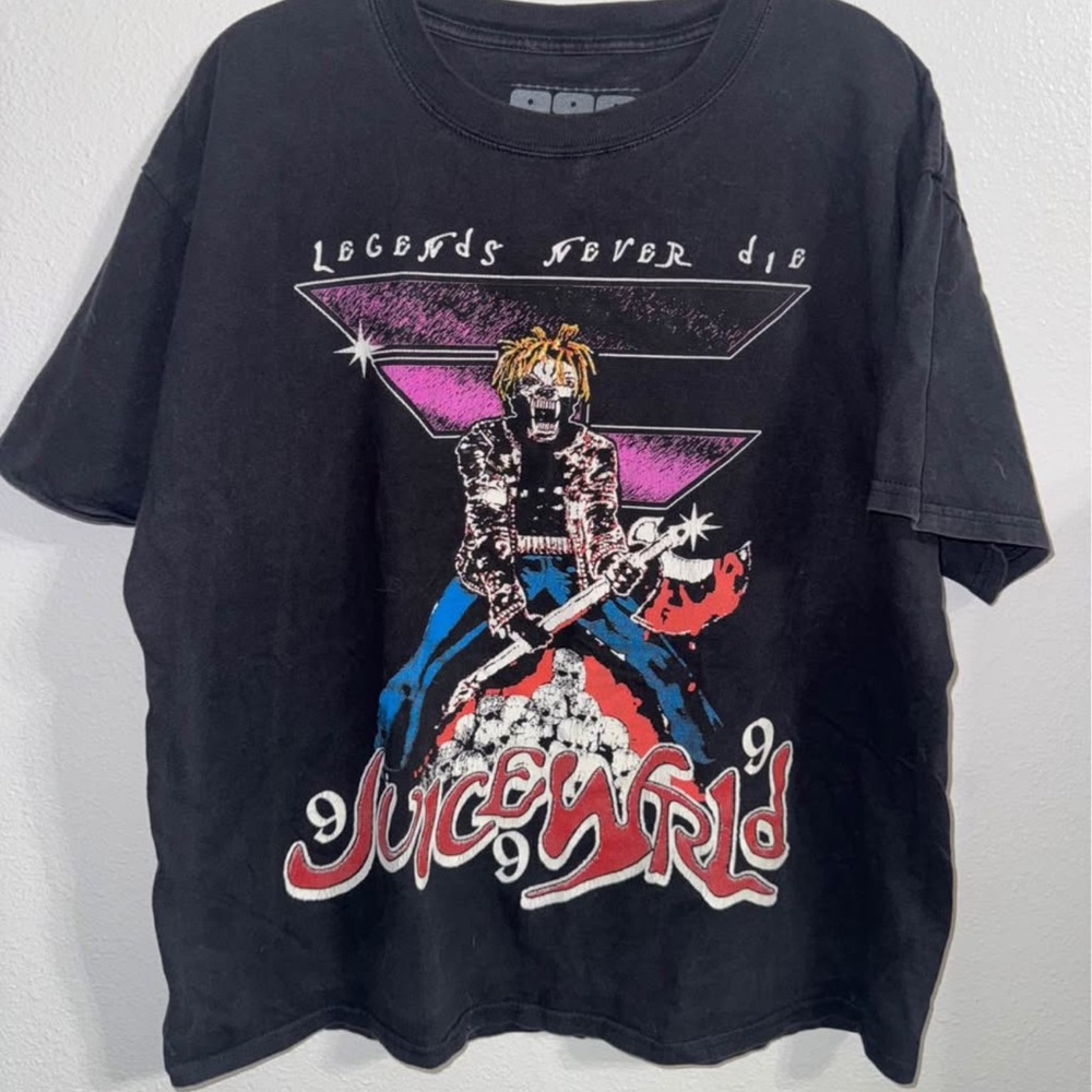 Legends never die black Juice Wrld T-shirt